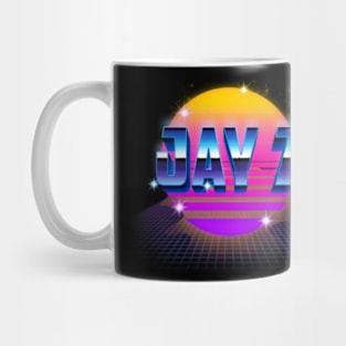 Design Jay Proud Z Name Birthday 70s 80s 90s Color Mug